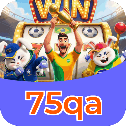 Interface do aplicativo 75qa mostrando jogos disponíveis no iOS e Android